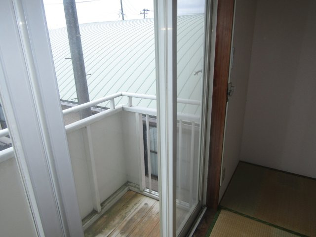 ゆうハイツⅠのバルコニー