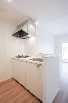 【キッチン】 | コモテリア渡辺通 | 別号室の写真になります。現況優先。