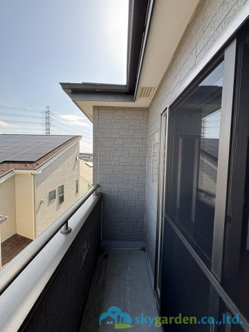 伊勢原市高森2丁目　中古戸建のバルコニー
