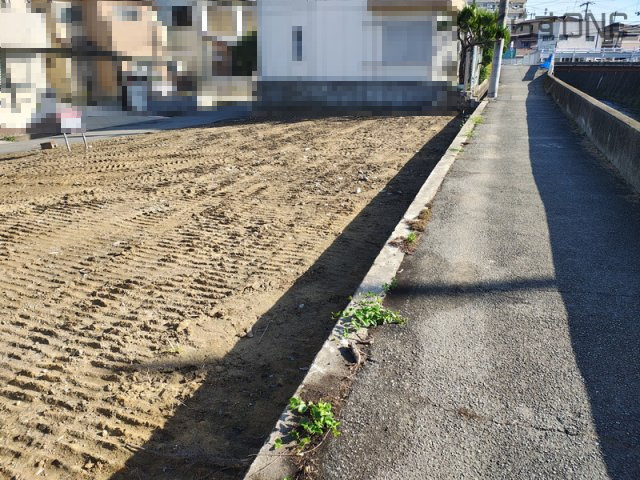 【前面道路含む現地写真】 | 姫路市八代宮前町／売土地