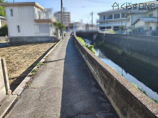 【前面道路含む現地写真】 | 姫路市八代宮前町／売土地