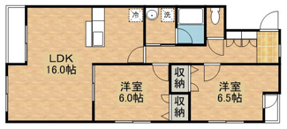 【間取り】 | ルミエール（台新田町）