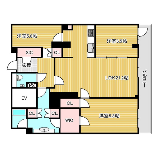 【間取り】 | クラティオ御影山手1丁目