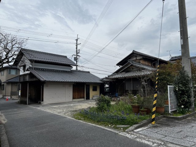 【外観】 | 大津市真野4丁目14-22　売土地 | 里道からの外観