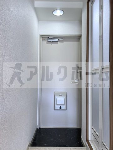 ビスタハイツ西村の玄関