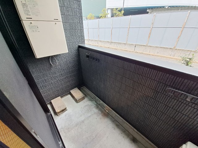 ciel甲子園のバルコニー