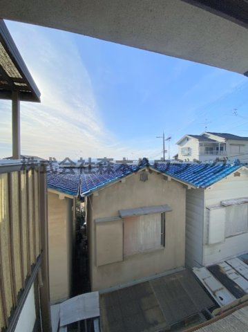 【その他共用部分】 | 　大東市北条6丁目16テラス | 2階西向きの眺望です