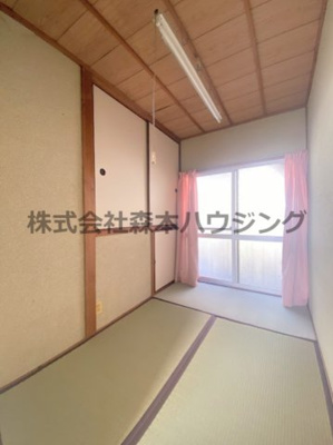 【和室】 | 　大東市北条6丁目16テラス | 明るい和室です