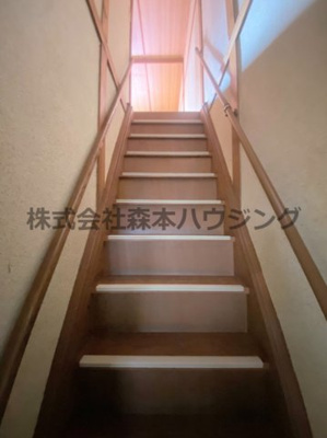 【内装】 | 　大東市北条6丁目16テラス | 室内階段部分です