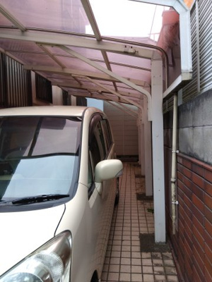 【駐車場】 | 細田貸家 | 駐車場があるので、車を買う予定の方も安心です