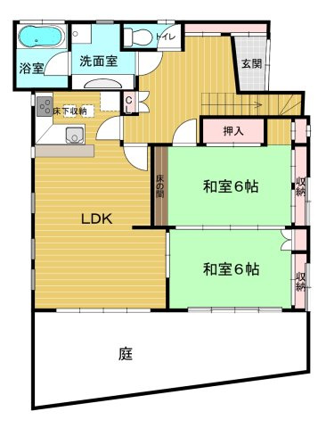 【間取り】 | 細田貸家