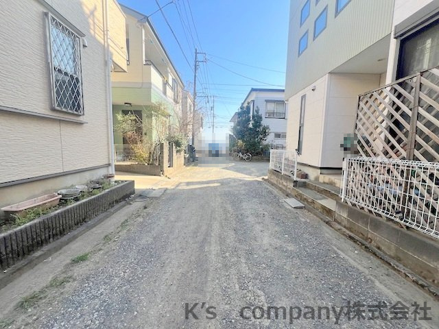 ■高座郡寒川町一之宮8丁目　中古戸建の前面道路含む現地写真|前面道路は近隣の方の使用の道路のなので交通量も少ないです☆