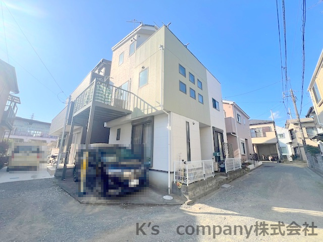 ■高座郡寒川町一之宮8丁目　中古戸建の外観|ワンボックスも駐車可能です♪