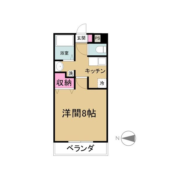キャノンピア鶴舞の間取り