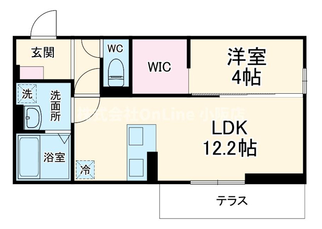 【間取り】 | ルシール西岩田