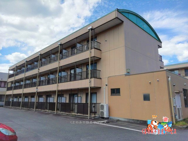 【外観】 | メゾン・ポレール日田B棟 | 外観は落ち着いています