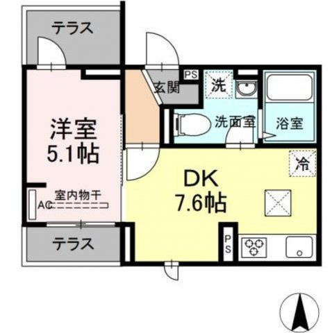 【間取り】 | アンジュール蒲田