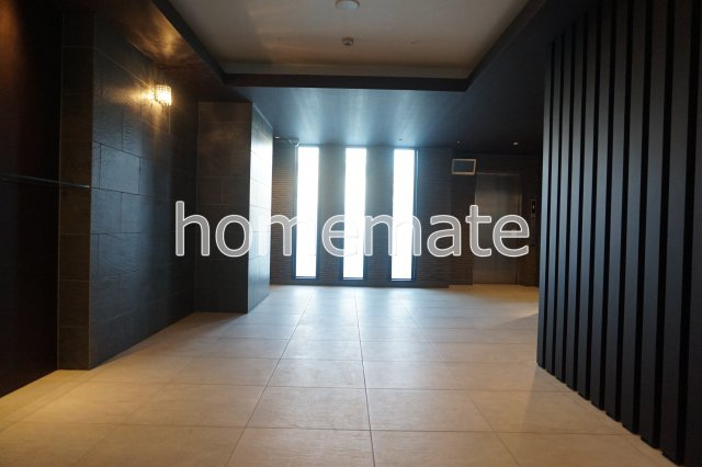 熊本市東区長嶺南３丁目の賃貸マンションのロビー