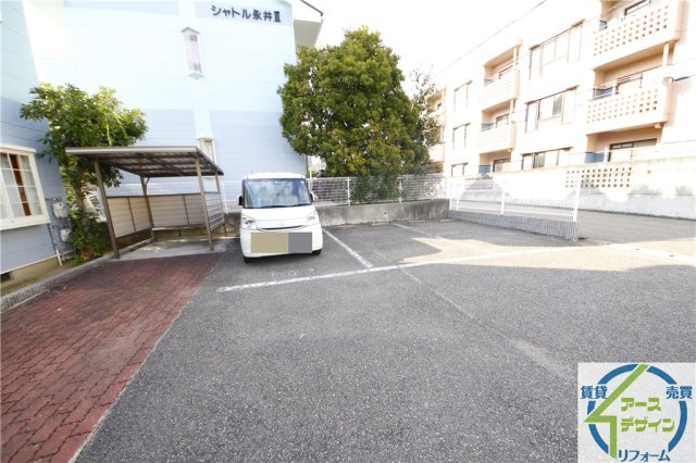 シャトル永井Ⅳの駐車場|駐車スペースもあります