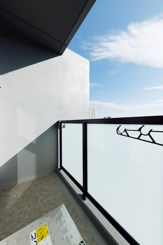 Due IriyaⅡの設備|13Fバルコニー上層階は日当り眺望良好です