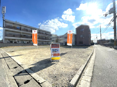 【前面道路含む現地写真】 | ブーケタウン 松原市田井城Ⅱ（5号地） | 日当たり・通風良好、ぜひ現地にてご確認ください。