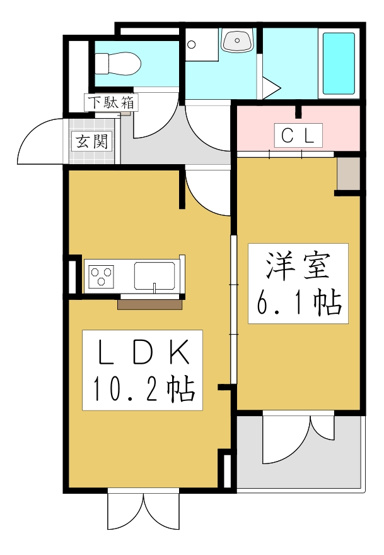 【間取り】 | コンテ・ボヌール