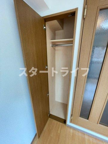 大阪市東淀川区東中島１丁目の賃貸マンションの収納
