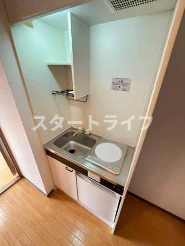 大阪市東淀川区東中島１丁目の賃貸マンションのキッチン