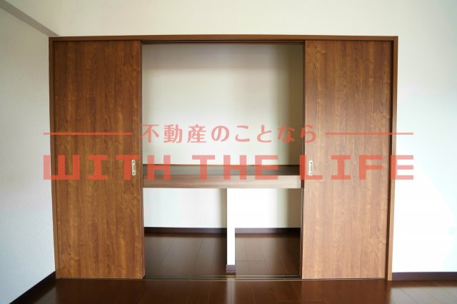 No.8山一ビル【キャッシュバック対象物件】の収納|専用の収納スペースです