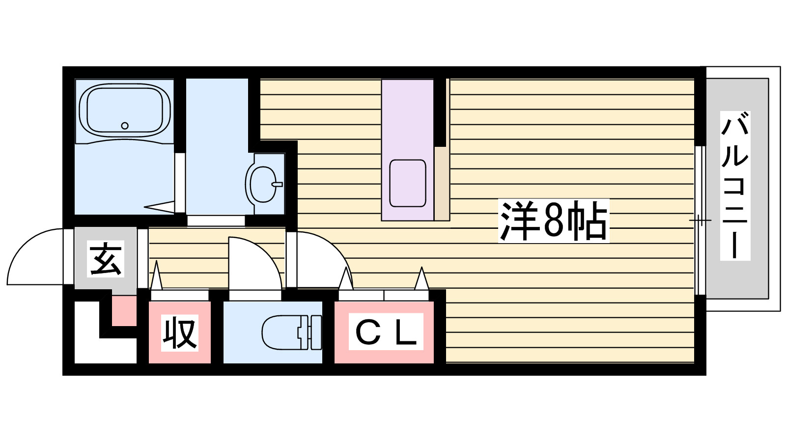 コンフォートテクノⅡの間取り
