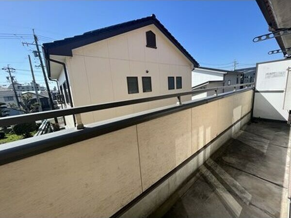 メゾンC　　刈谷市近郊の賃貸ならクラスホーム刈谷のバルコニー