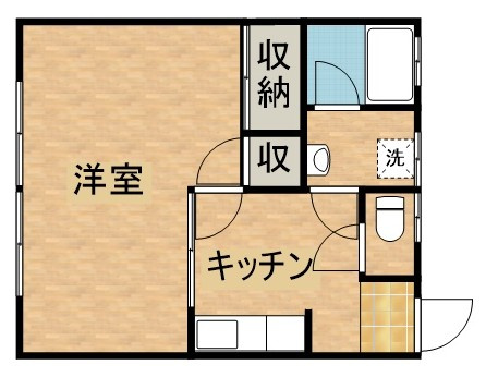【間取り】 | コーポ津久井