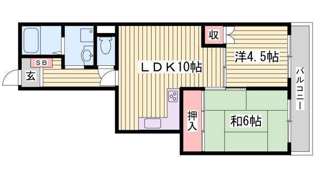 ジョイフル赤羽の間取り
