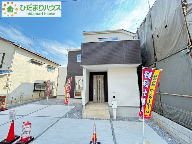 鴻巣市神明　1期　新築一戸建て　01の外観|小学校・中学校まで徒歩10分以内！
お子さまの通学も安心です