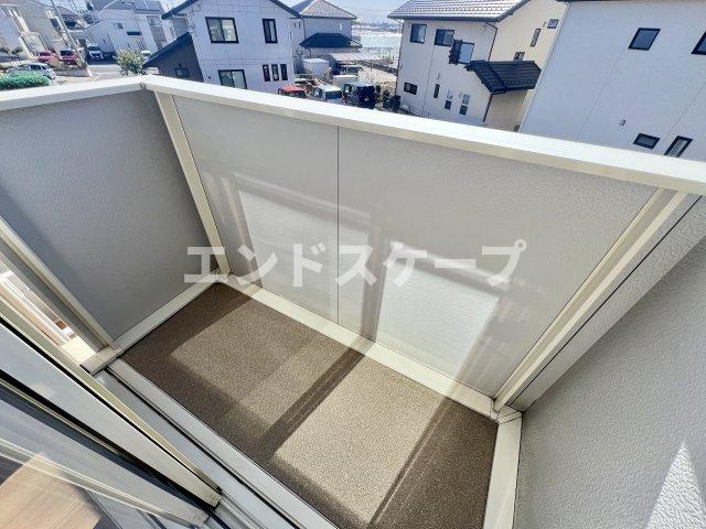 ボンヌ ジュルネのバルコニー|高崎、前橋、伊勢崎エリアのお部屋探しはエンドスケープまで！お客様の理想お聞かせ下さい♪