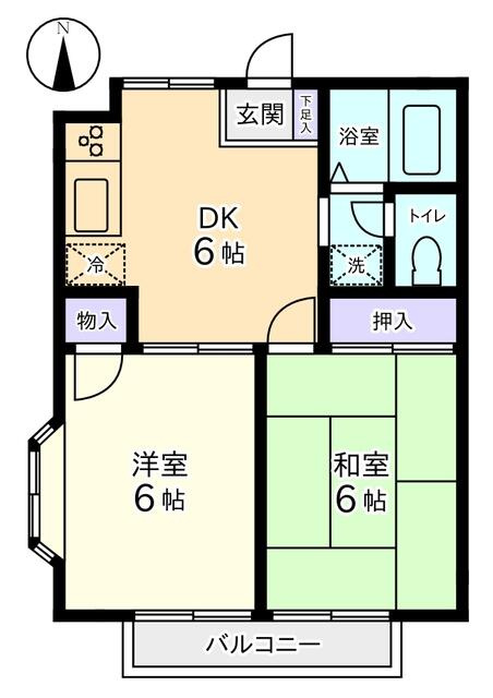 １階　中部屋のお部屋です