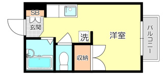 【間取り】 | 奥ハイツⅡ