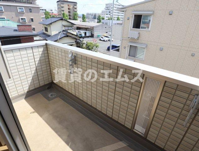 【バルコニー】 | Ｄ－ｒｏｏｍ博多麦野　壱番館