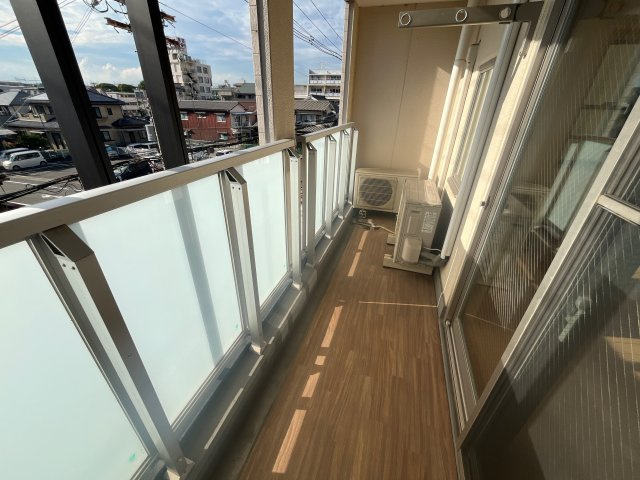 サクシード姫路駅南のバルコニー