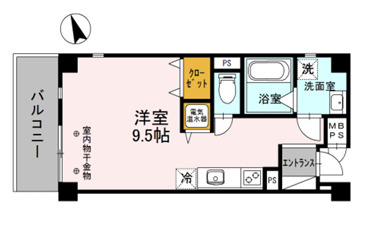 サクシード姫路駅南の間取り