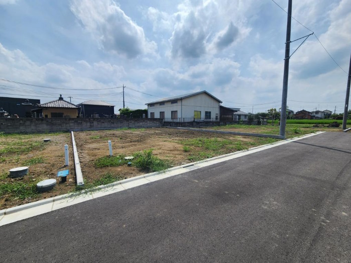 敷地面積６０坪～　売地　川越市菅間の外観|現地　F区画　成約済