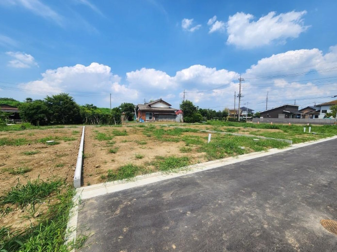 敷地面積６０坪～　売地　川越市菅間の外観|現地　C区画