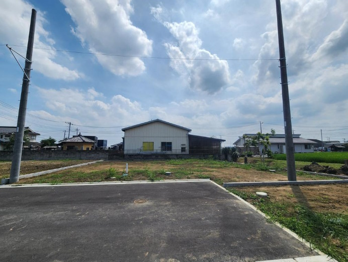 敷地面積６０坪～　売地　川越市菅間の外観|現地　E区画　成約済