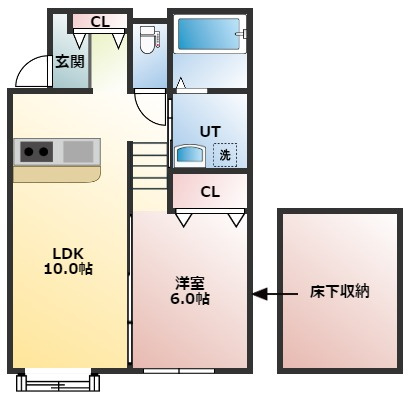【間取り】 | エスパニア札幌Ⅳ | 間取りです