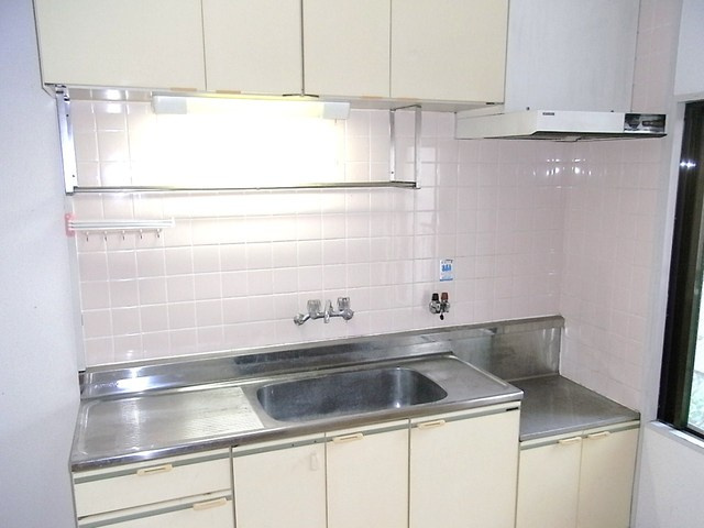シャルム桜ヶ丘のキッチン|ガスコンロ設置可
