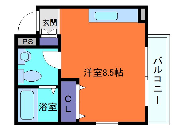 エルデ六甲の間取り
