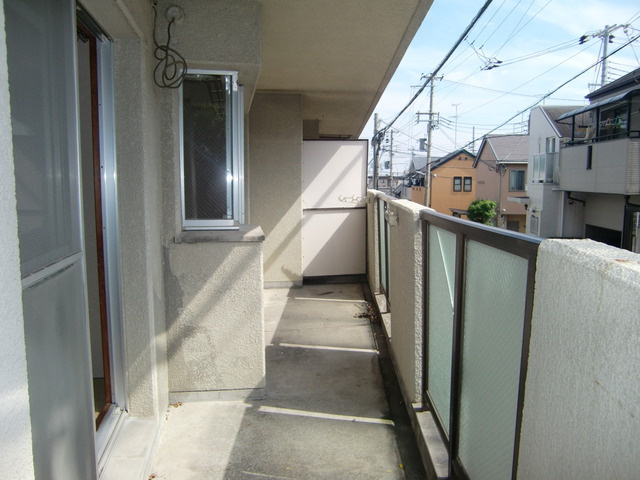 フォルム高羽のバルコニー