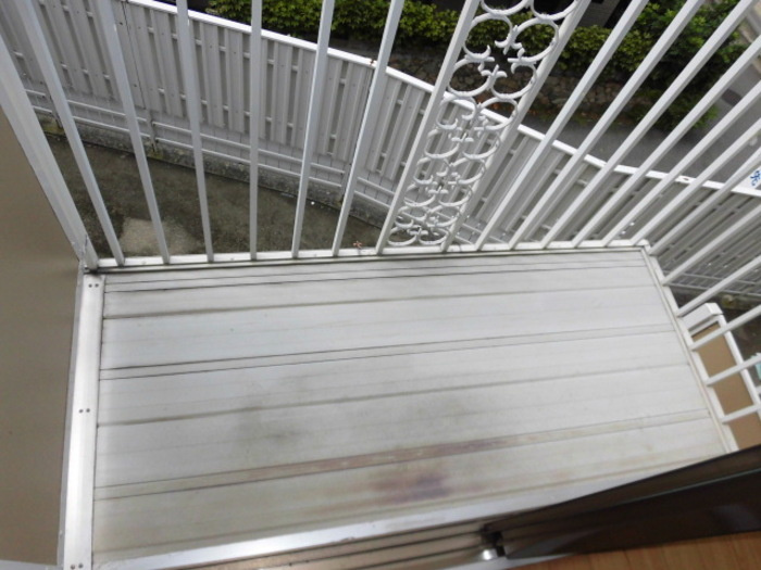 ホーミー前田のバルコニー