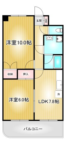 イエローハウス栄| 名古屋市の賃貸ならMy賃貸の間取り|イエローハウス栄
