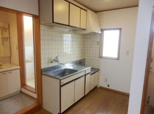 西沖ハイツ２のキッチン